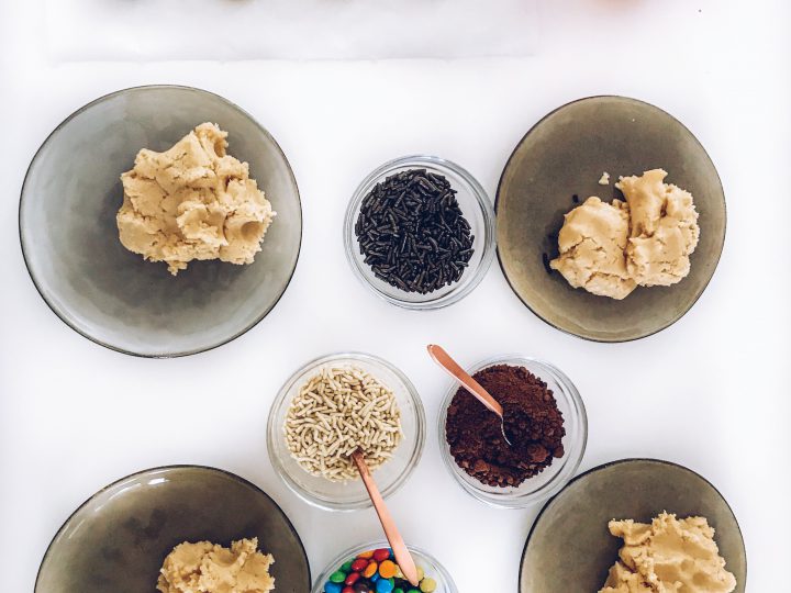 Cookie baking bar: met XXL hagelslag en M&Ms